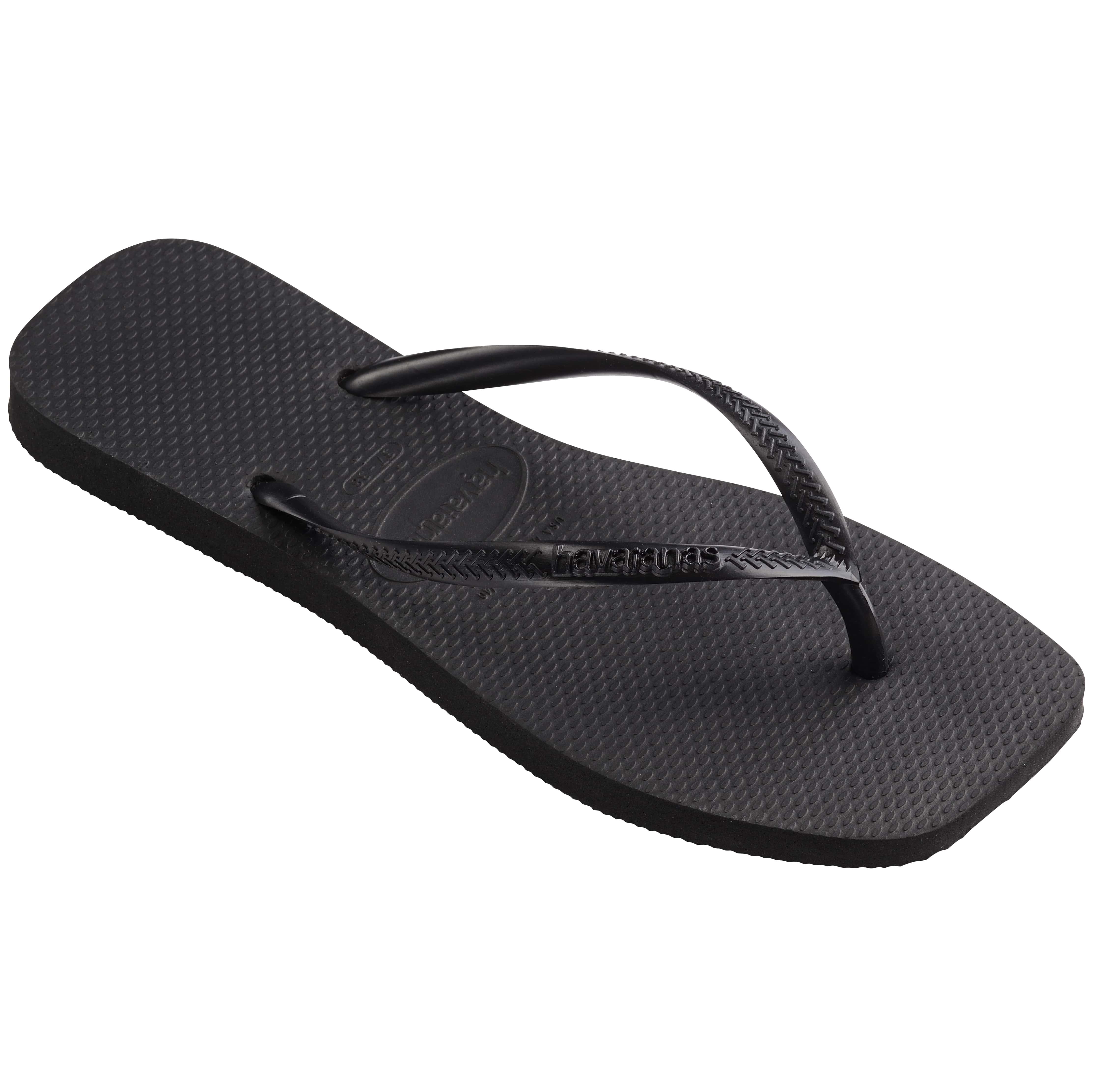 Havaianas Terlik Slim Square Preto Black