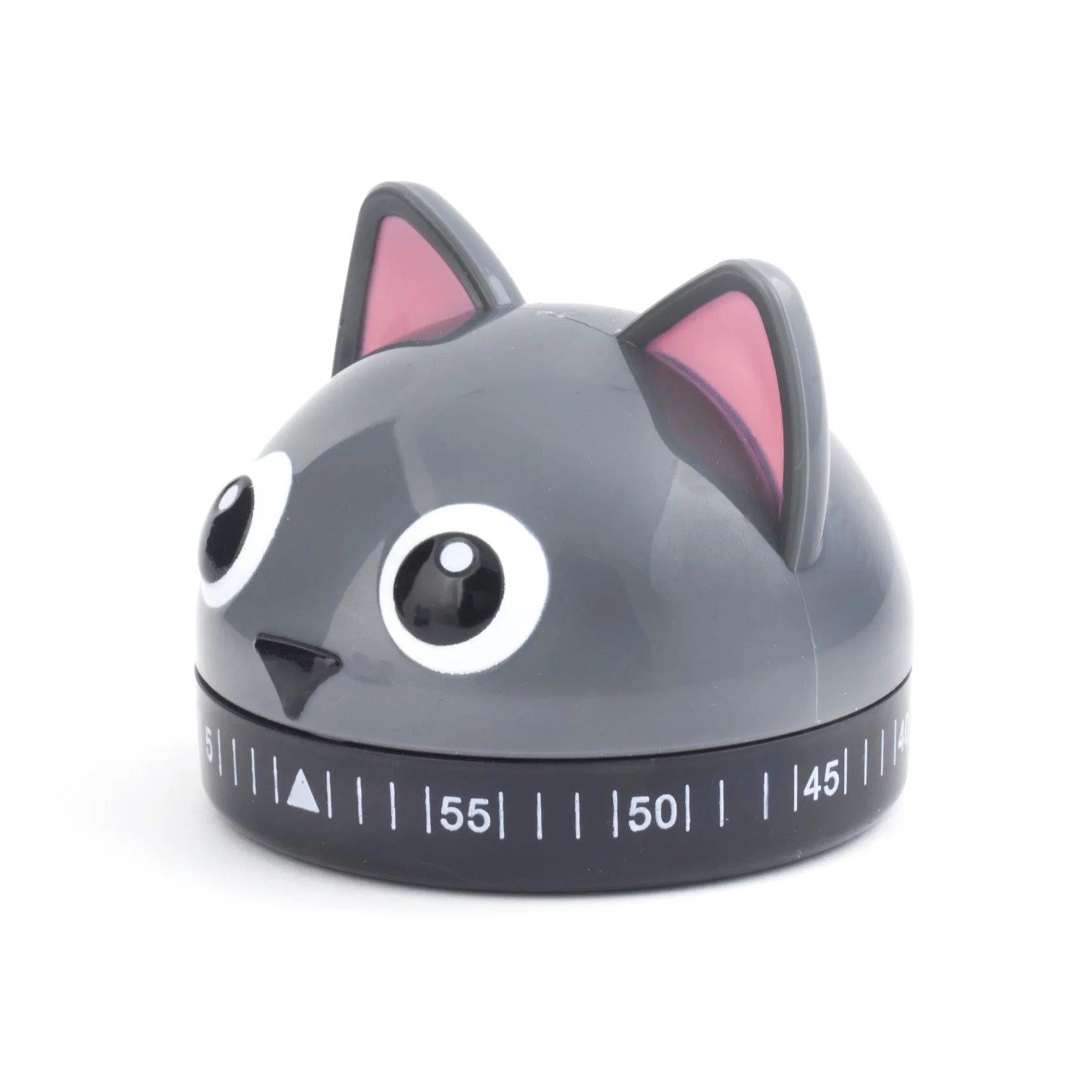 Kikkerland Kitchen Timer Cat-Mutfak Zamanlayıcı Kedi