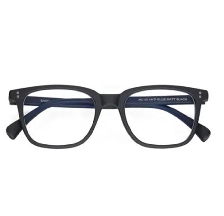Endemique Studio Ekran Gözlüğü NO 50 Anti-Blue Matt Black (ES0032)