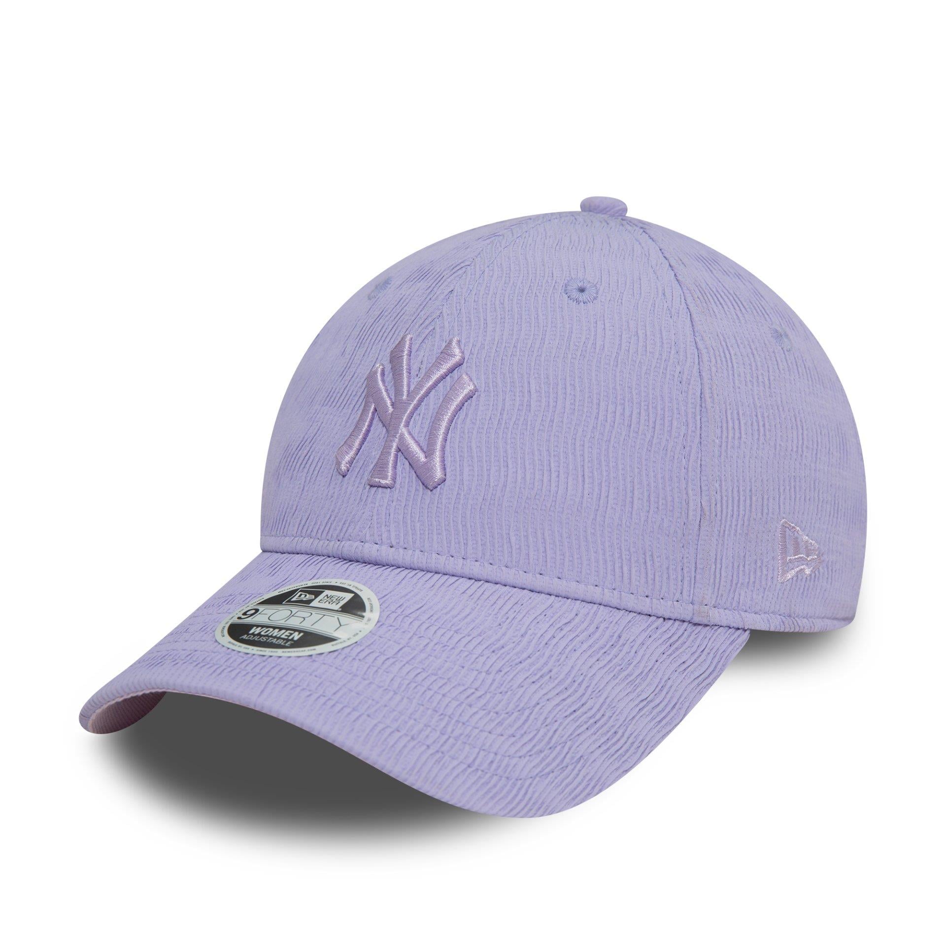 New Era Kadın Şapka 940 9Forty Ruching New York Yankees Purple