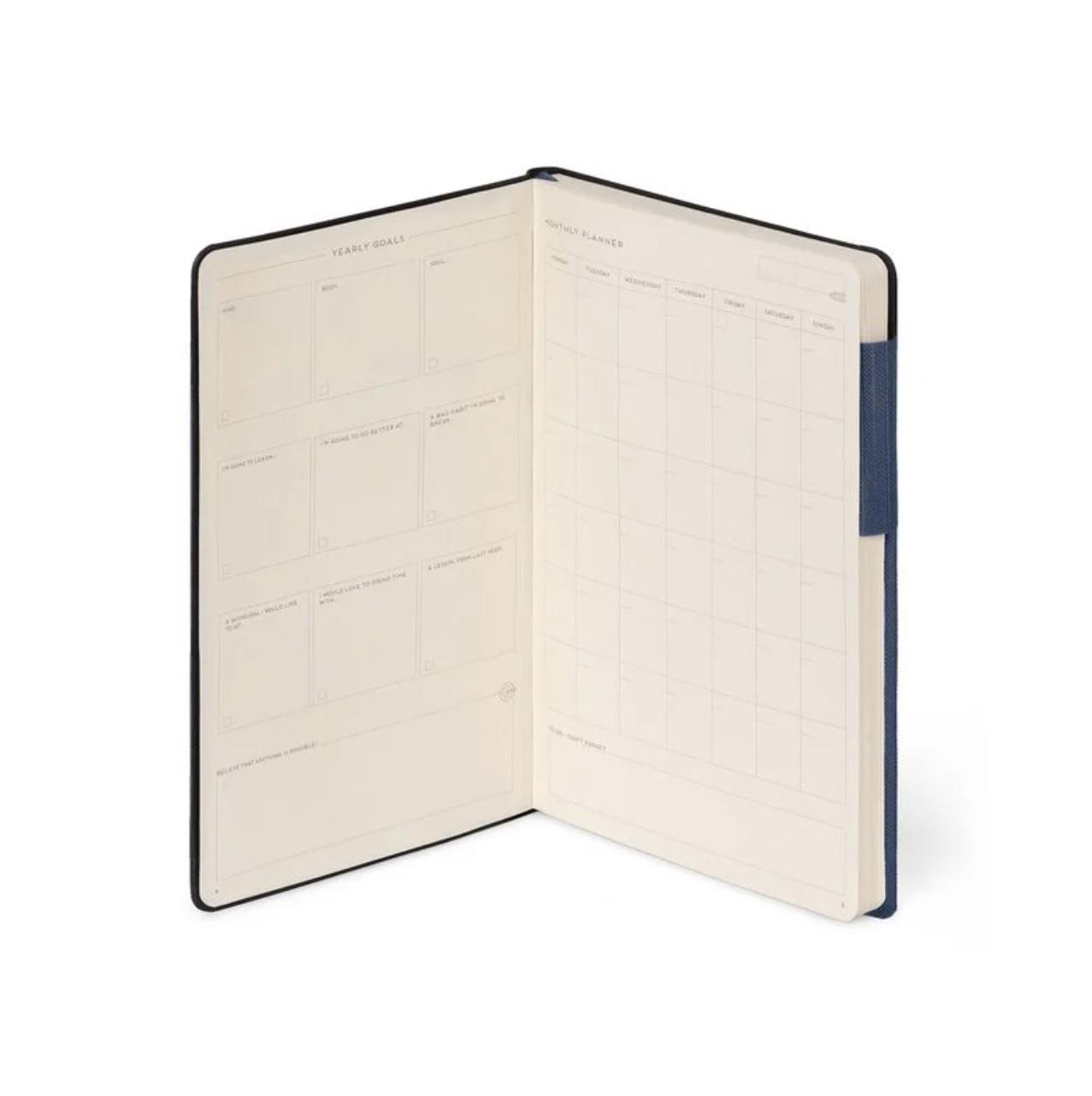 Legami Defter My Notebook Medium Çizgisiz Lacivert