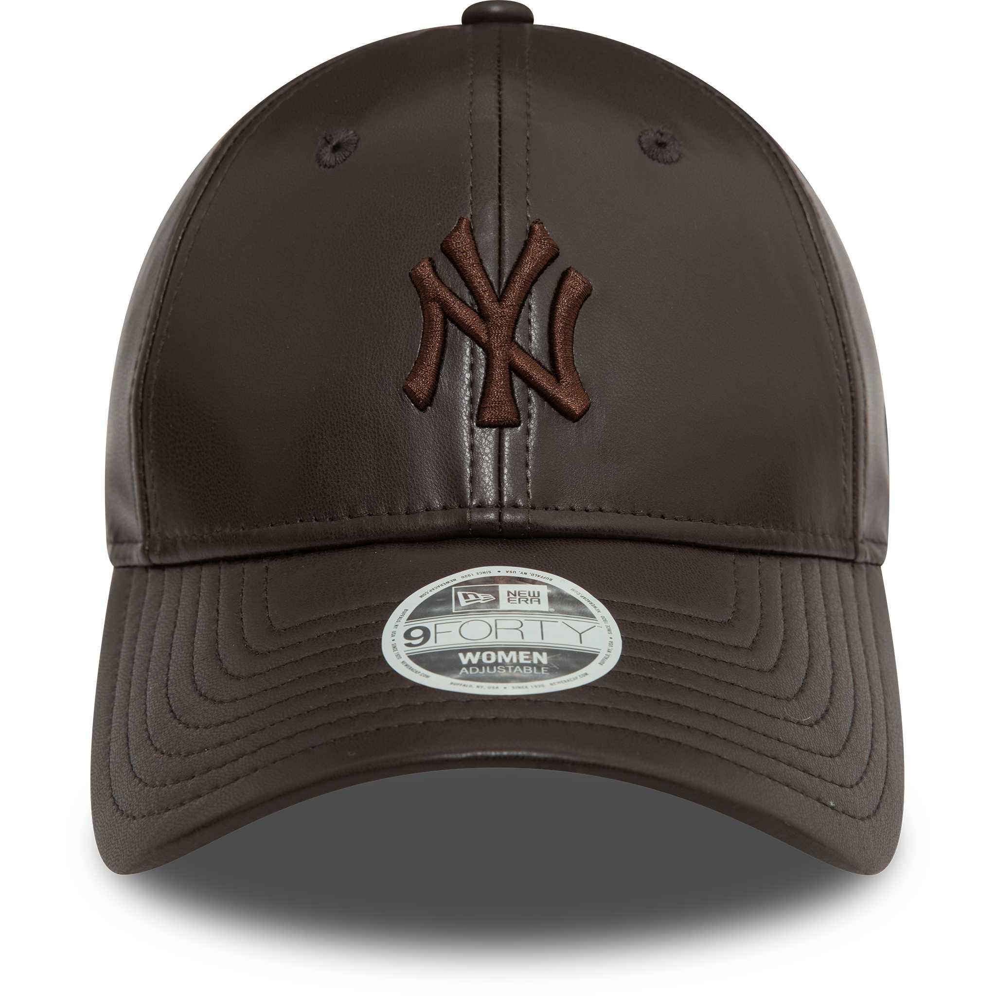 New Era Kadın Şapka 9forty Wmns Midi PU New York Yankees BRWBRW