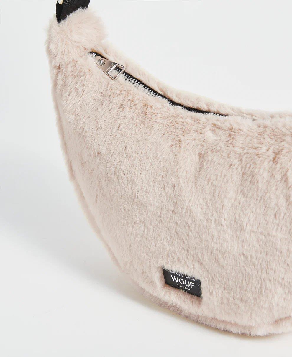 Wouf Omuz Çantası Crossbody Bag Faux Fur Nevada