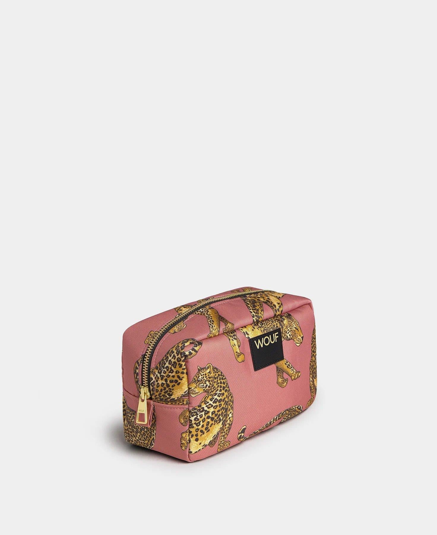 Wouf Makyaj Çantası Toiletry Blush Leopard