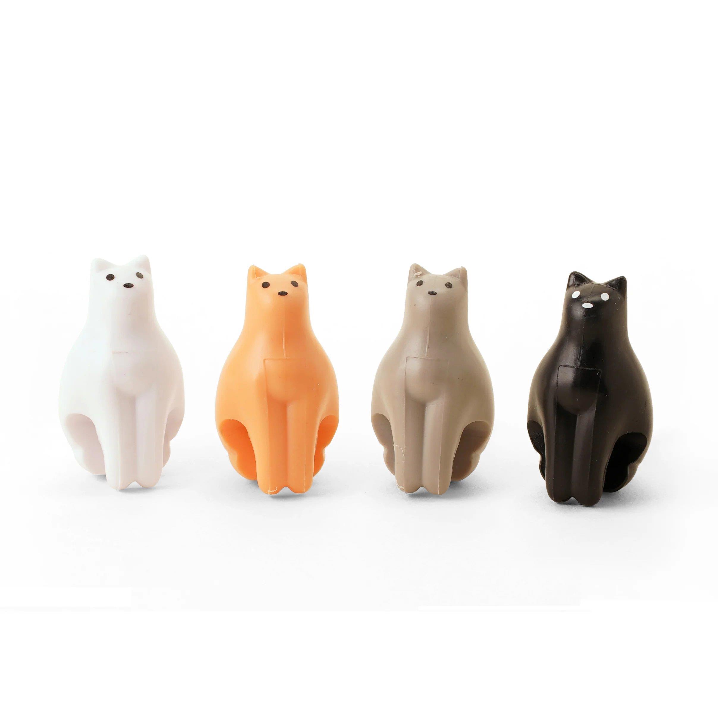 Kikkerland Cat Tea Bag Holders Kedi Şekilli Çay Poşeti Tutucu