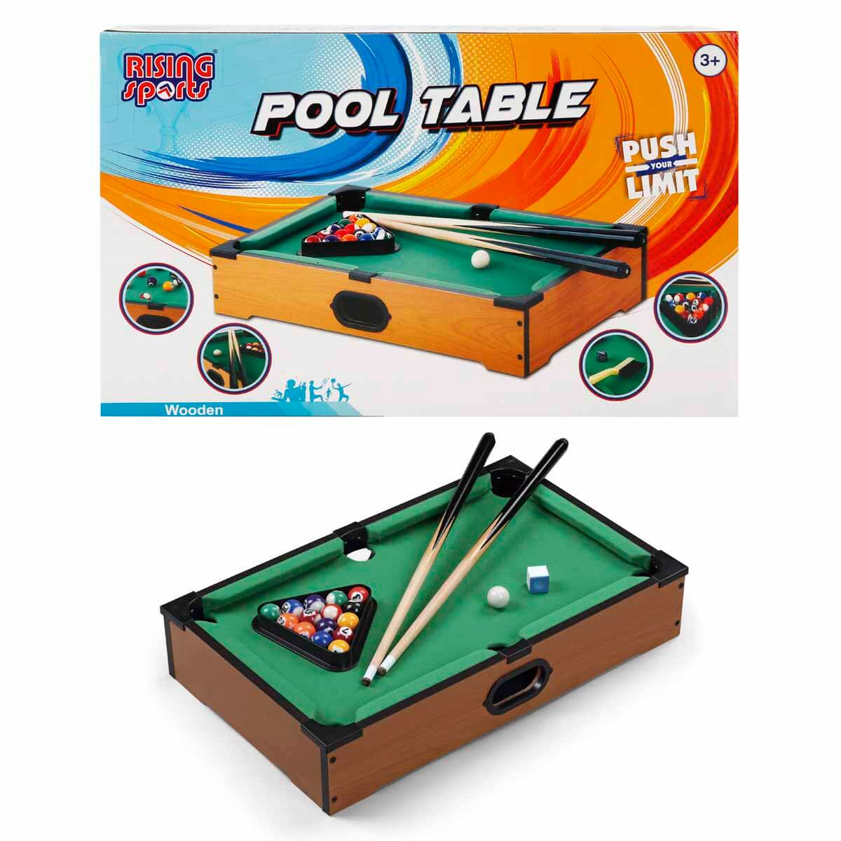 Ahşap Masaüstü Bilardo