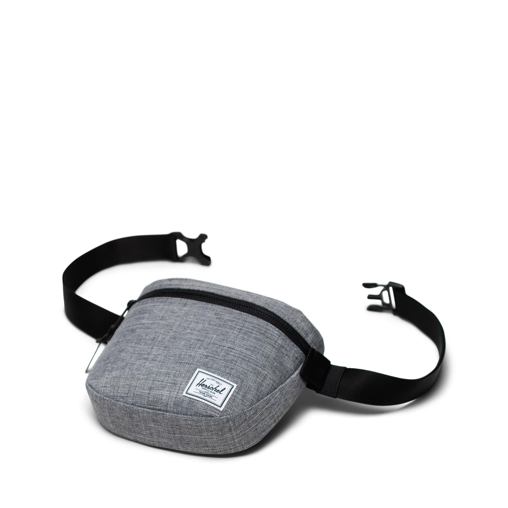 Herschel Bel Çantası Settlement Hip Pack Raven Crosshatch