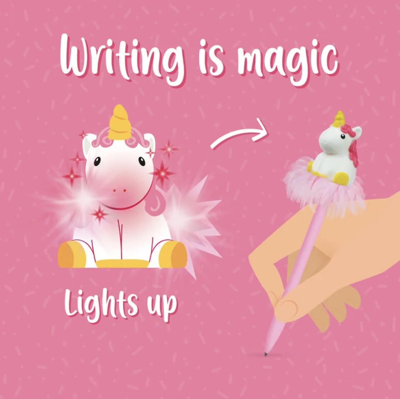 Legami Işıklı Tükenmez Kalem Unicorn