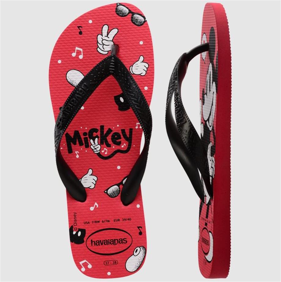 Havaianas Parmakarası Terlik Slim Disney Ruby Red