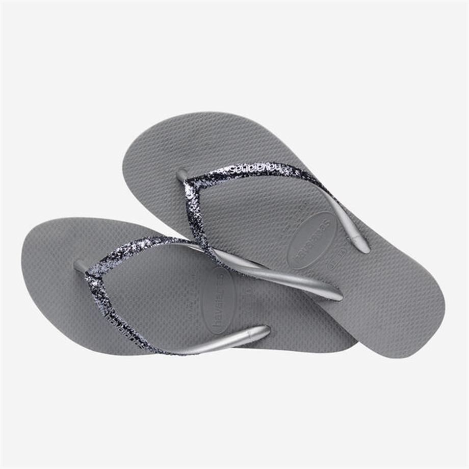 Havaianas Parmakarası Terlik Slim Glitter 2 Steel Grey