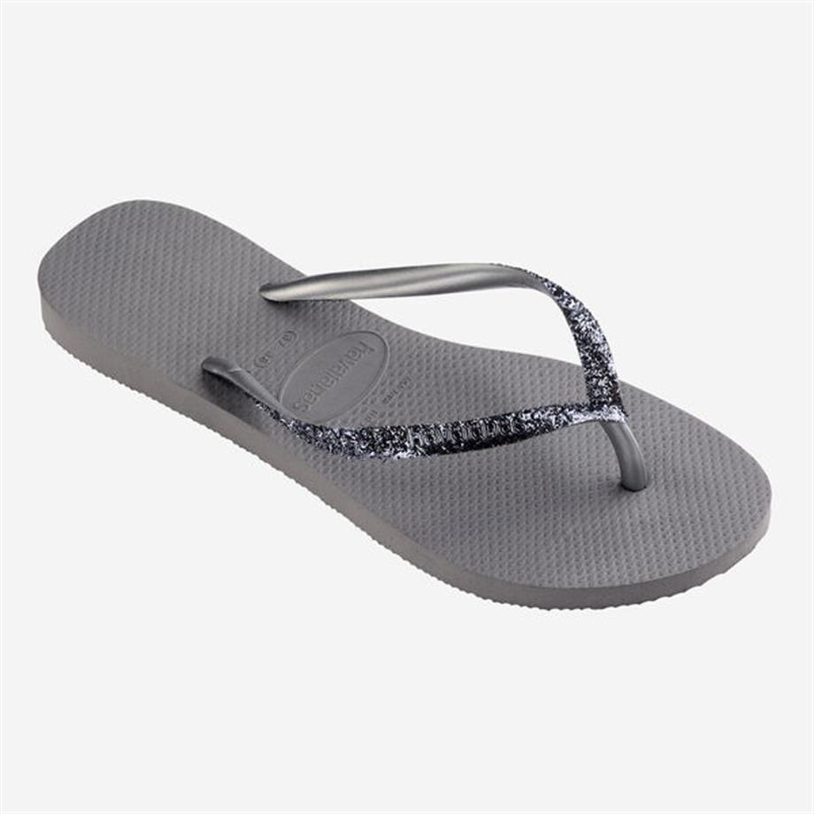 Havaianas Parmakarası Terlik Slim Glitter 2 Steel Grey