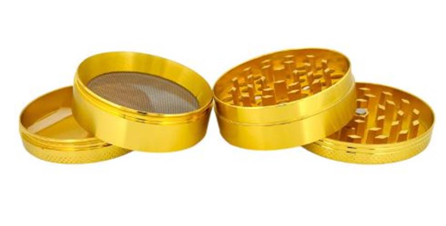 Hipster Deer Grinder Metal Tütün Ayıklayıcı Altın 63 mm.
