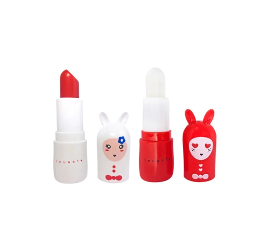 Inuwet Lip Balm 2li Set Baumes a Levres Coffret Duo Glitter Paris