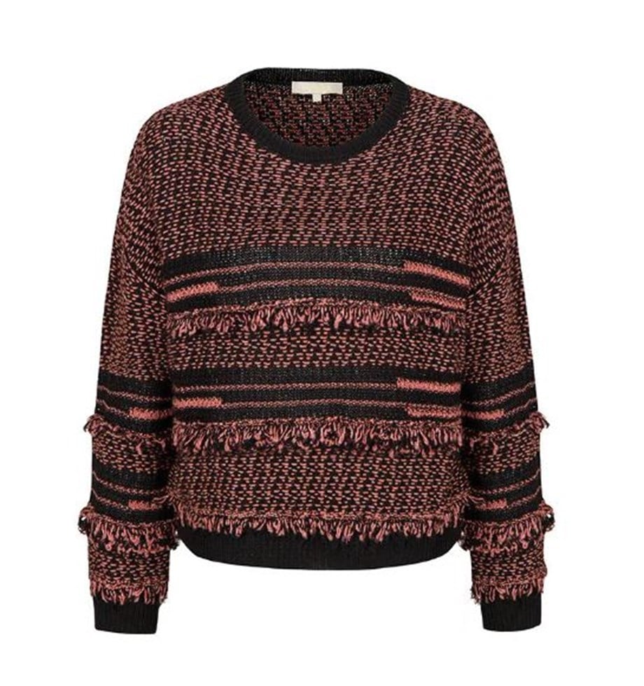 Knitss Triko Kazak Püskül Detaylı