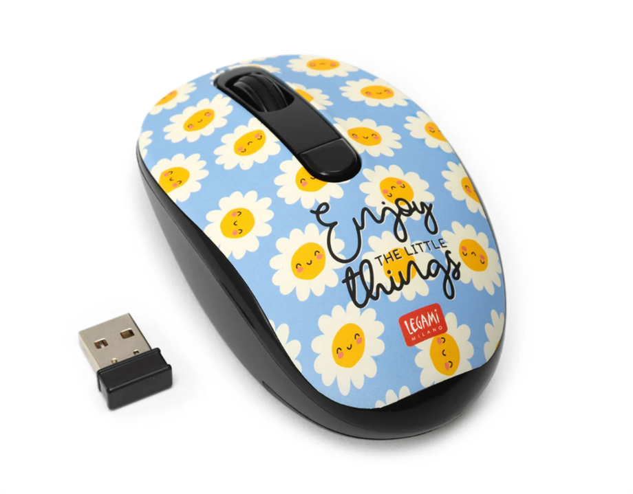 Legami Kablosuz Mouse Papatya Desen