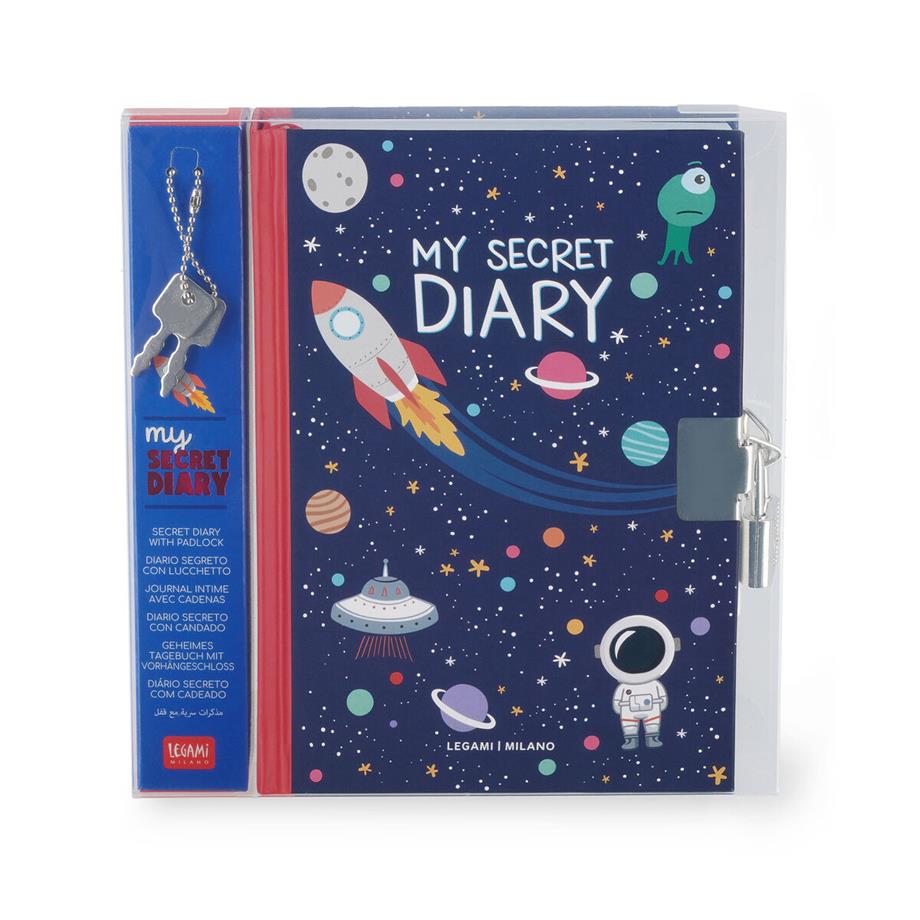 Legami Kilitli Günlük My Secret Diary Uzay