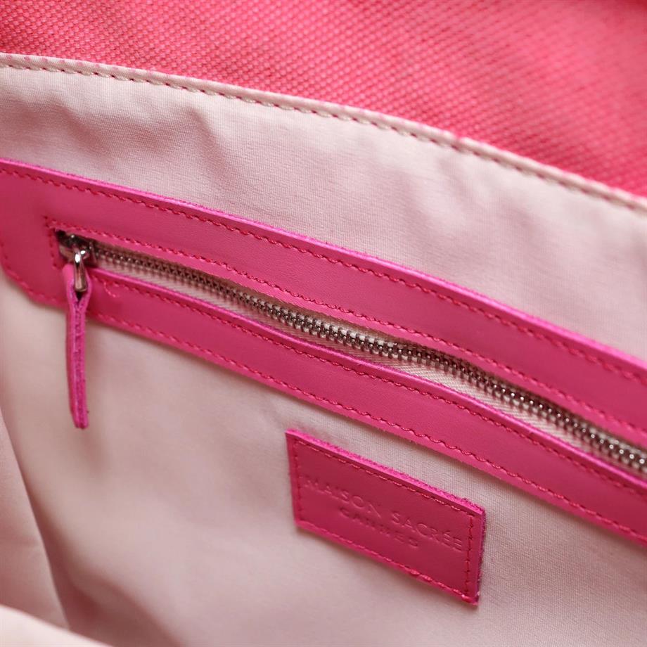 Maison Sacrée Mini Omuz Çantası Miramar Pembe