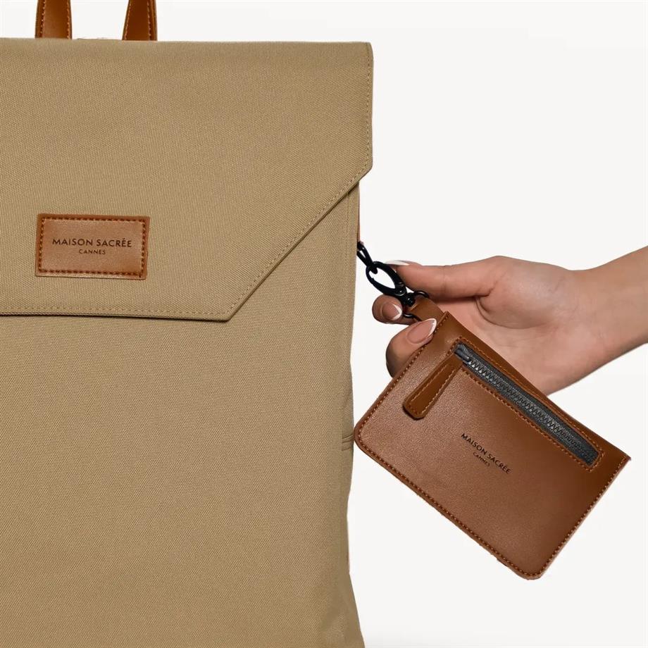 Maison Sacrée Sırt Çantası Ferrat Beige 15