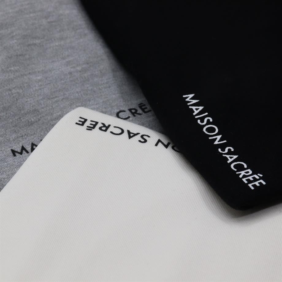 Maison Sacrée Tshirt Basic Siyah