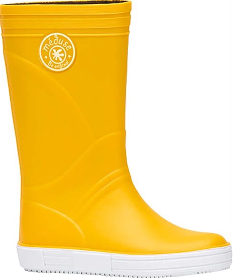 Meduse Bot Skippy Jaune Blancs Boots Sarı