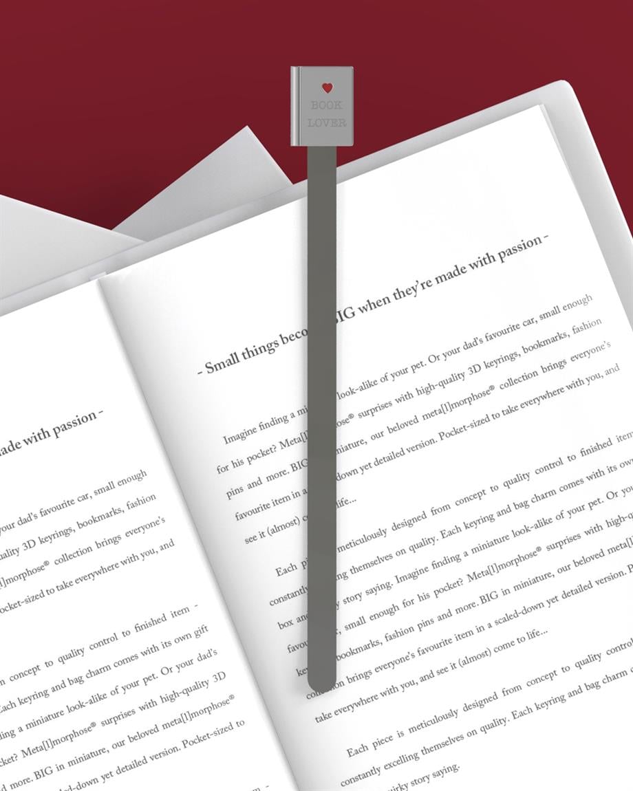Metalmorphose Kitap Ayracı Book Lover