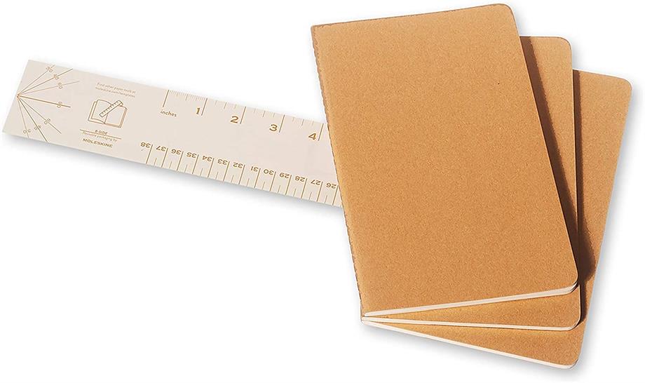 Moleskine Defter Cahiers 13 x 21 cm. Kraft Çizgili