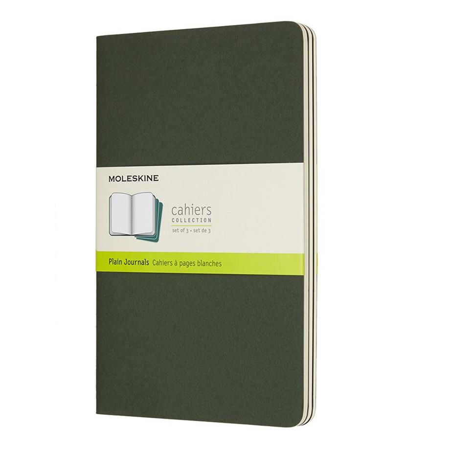 Moleskine Defter Cahiers 13 x 21 cm. Siyah Düz