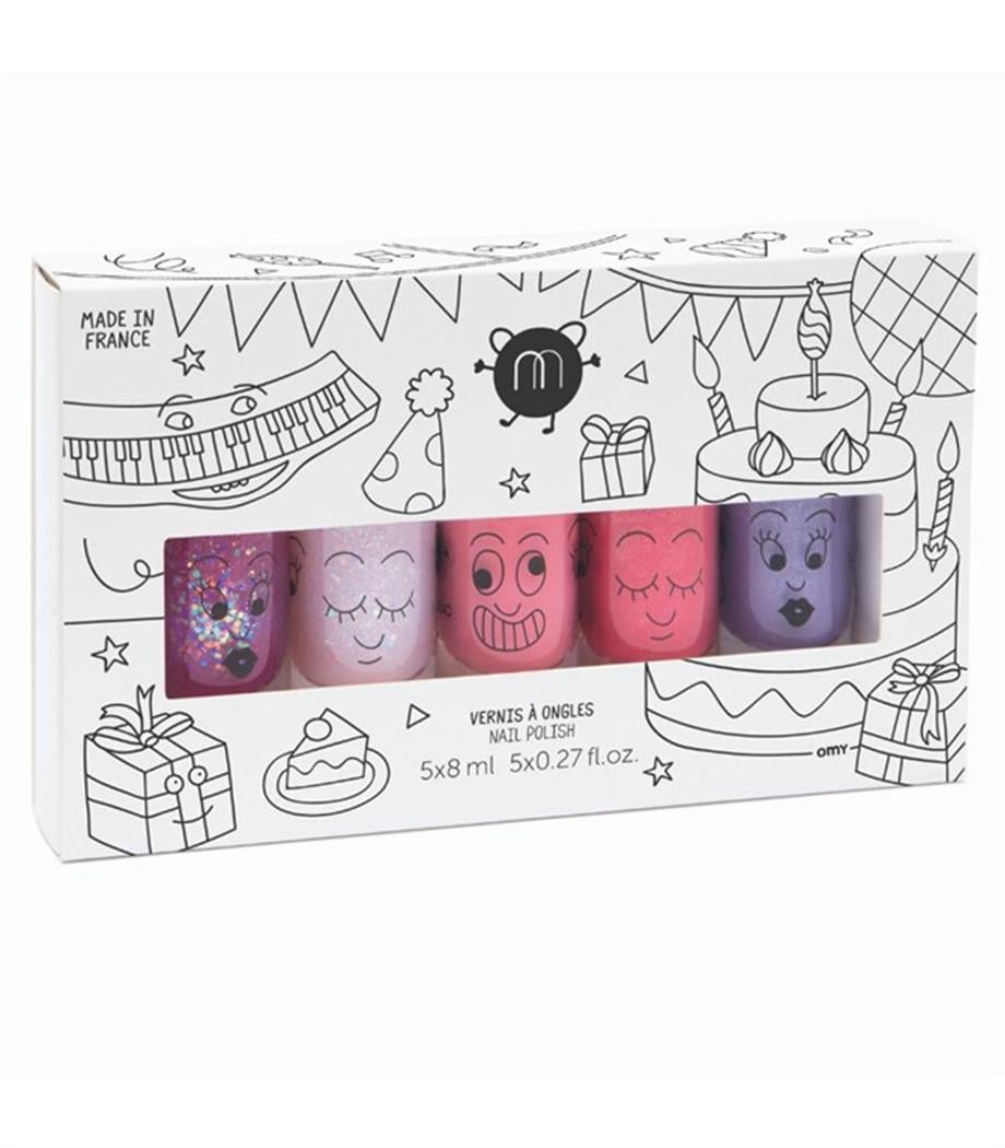 Nailmatic Kids Tırnak Cilası Seti Party 5'li_501PARTY5