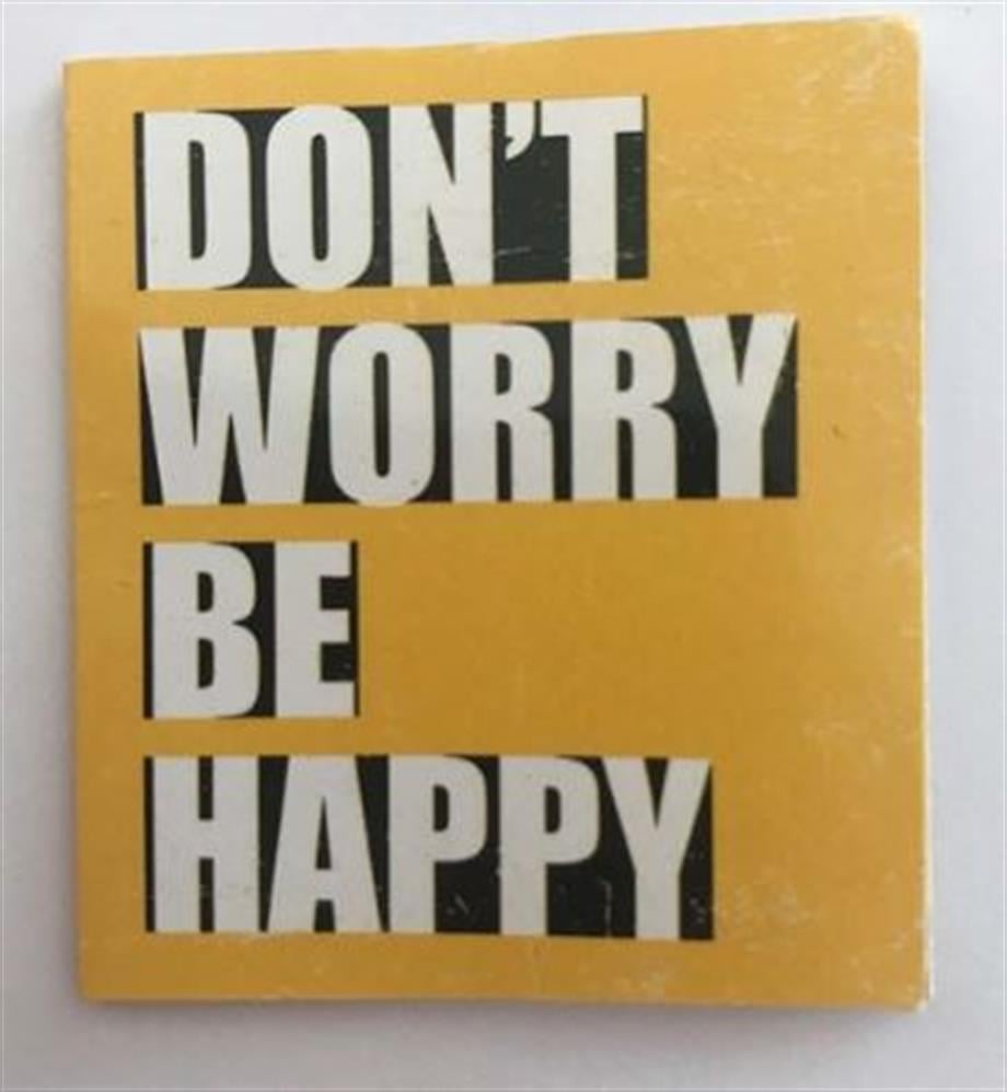 Pape Mini Teprik Kartı Don't Worry Be Happy_PK01-6745