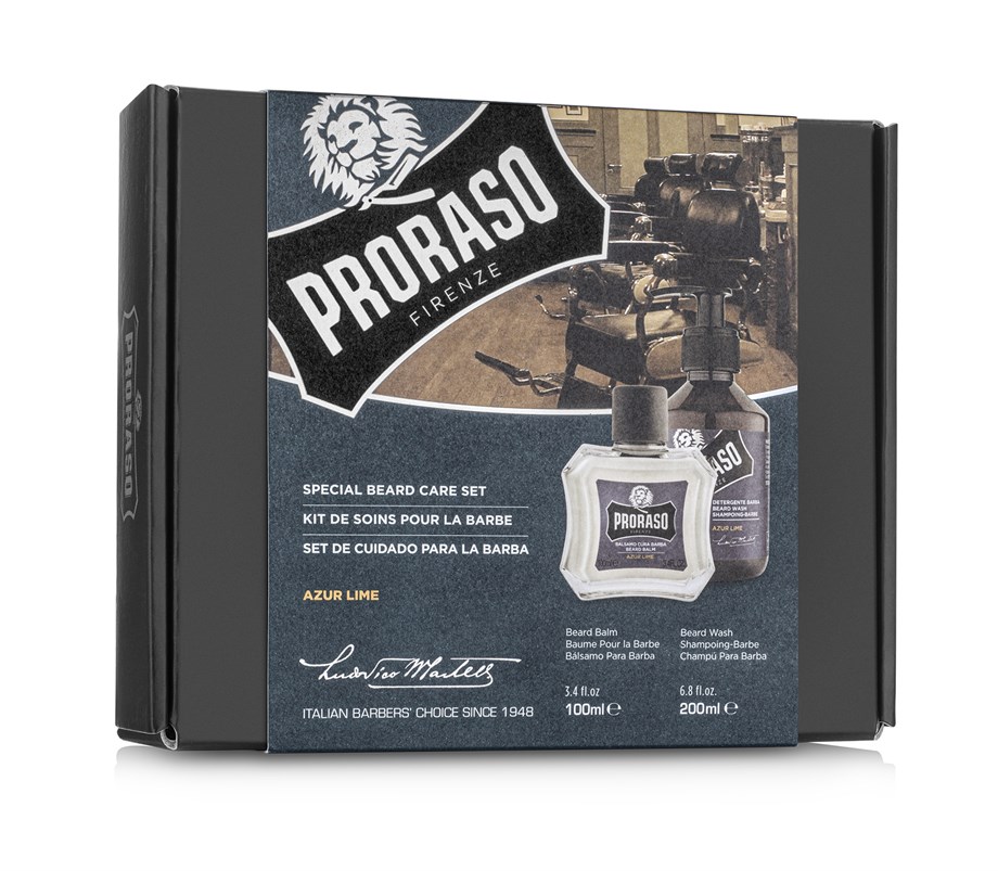 Proraso Duo Sakal Seti Balsam + Şampuan Azur Lime