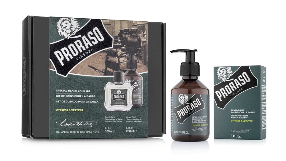Proraso Duo Sakal Seti Balsam + Şampuan Cypress & Vetyver