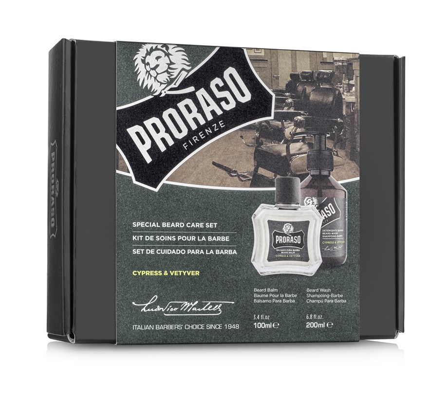 Proraso Duo Sakal Seti Balsam + Şampuan Cypress & Vetyver