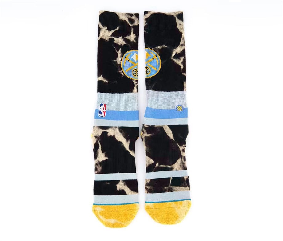 Stance Erkek Basketbol Çorabı NBA Nuggets Acid Wash Blue