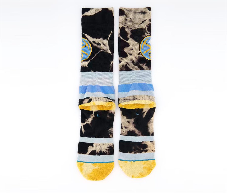 Stance Erkek Basketbol Çorabı NBA Nuggets Acid Wash Blue