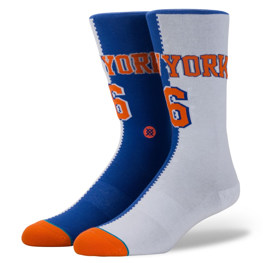 Stance Erkek Çorap Porzingis Split Jersey Blue