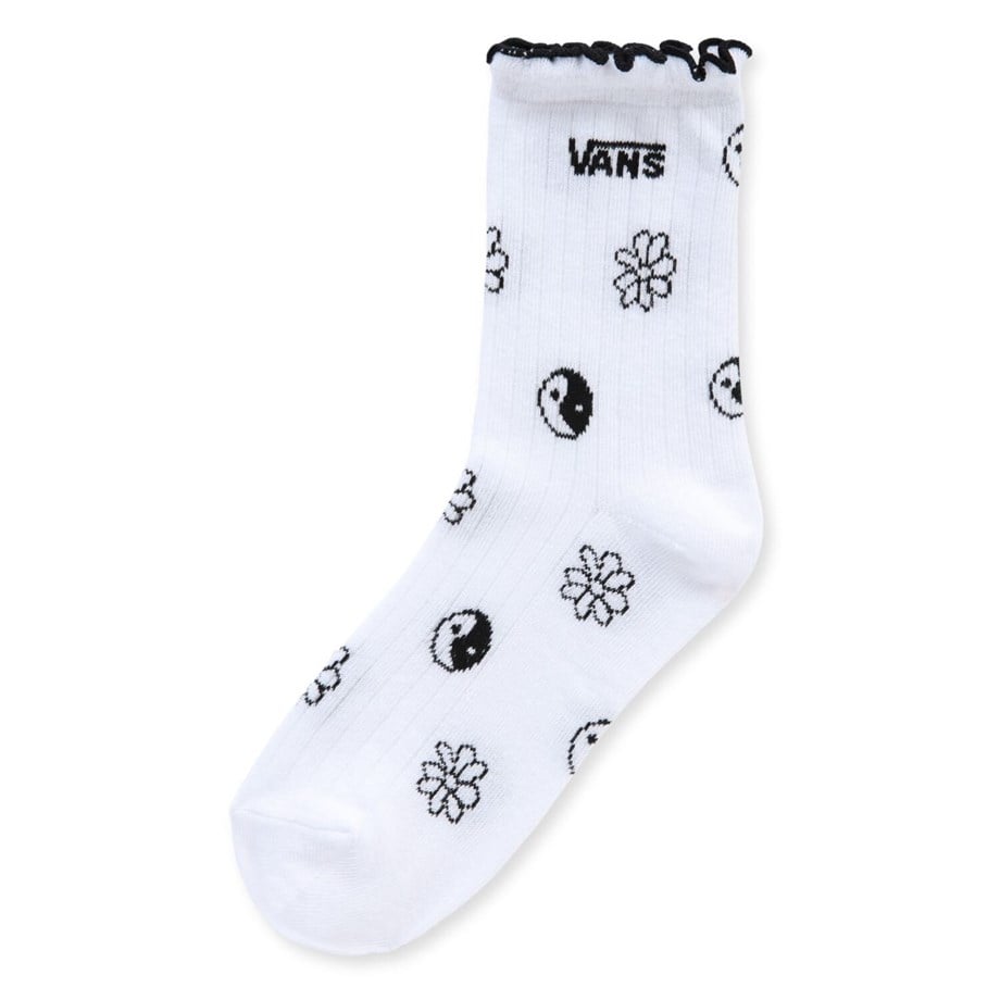 Vans Çorap Ruffle Crew White/Black