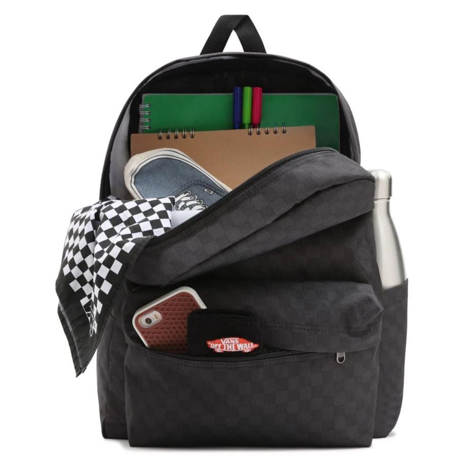 Vans Sırt Çantası Old Skool Check Black/Charcoal