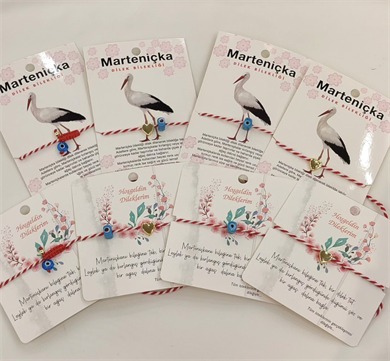 Marteniçka Boncuklu İp Bileklik