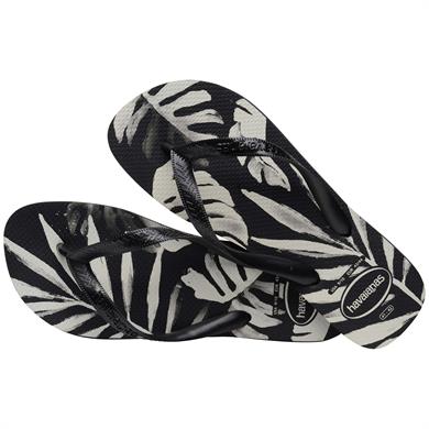 Havaianas Parmakarası Terlik Aloha Black
