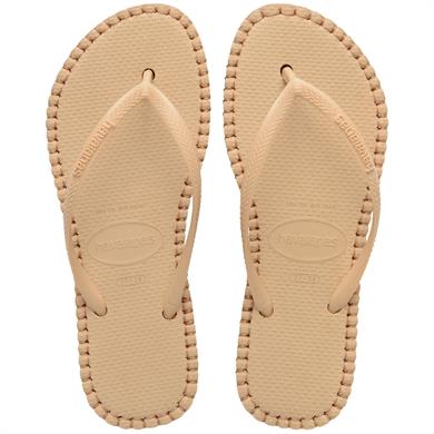 Havaianas Parmakarası Terlik Slim Flatform Loop Golden
