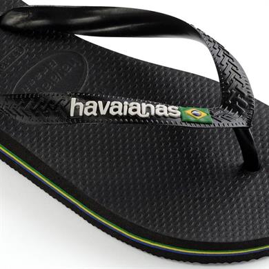 Havaianas Parmak Arası Terlik Brasil Logo Black