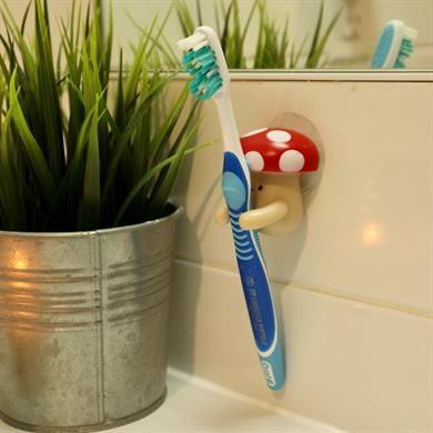 Kikkerland Mushroom Toothbrush Holder- Diş Fırçası Tutucu Mantar