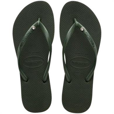 Havaianas Terlik Slim Crystal SW II Olive Green