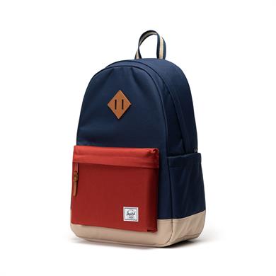Herschel Sırt Çantası Heritage Backpack Black Iris/Red Ochre/Twill