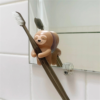 Kıkkerland Sloth Toothbrush Holder-Diş Fırçası Tutucu Tembel Hayvan