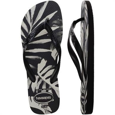 Havaianas Parmakarası Terlik Aloha Black