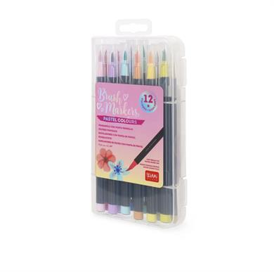 Legami Keçeli Kalem Seti Brush Marker Pastel