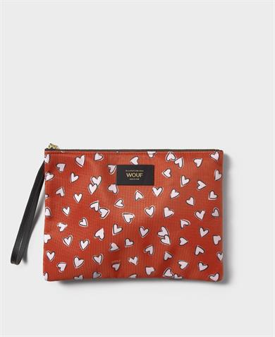 Wouf Clutch, El Çantası XLarge Pouch Daily Crush