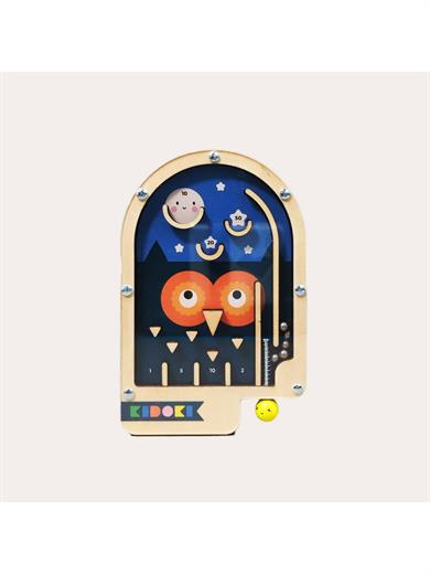 Kikkerland Kidoki Wooden Pinball-Mini Oyun