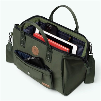 Cabaia Cross Body Bag Hobart Large Yeşil Omuz Çantası | Su İtici Günlük Çanta